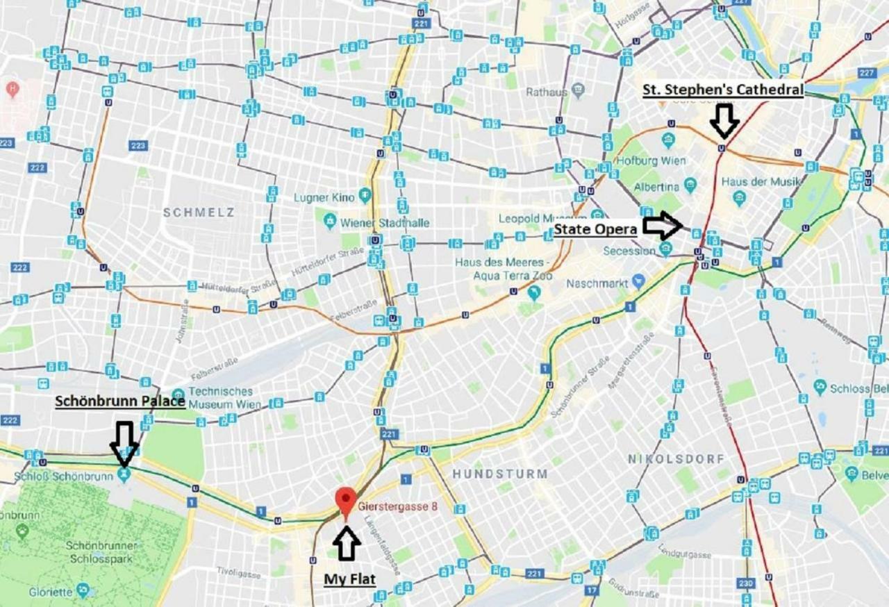 10 Min. Downtown - 2 Bedrooms - Parking Wien Eksteriør billede
